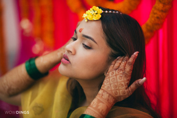 Garhwali haldi rituals in wedding