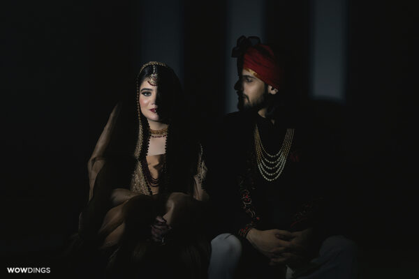 Muslim Wedding Cute couple in delhi