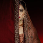 Beautiful Muslim Bridal Portrait in a Delhi wedding by wowdings