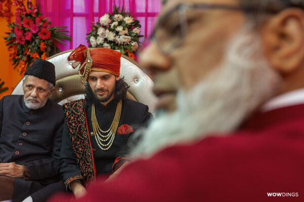 musliim cleric maulvi and groom in delhi
