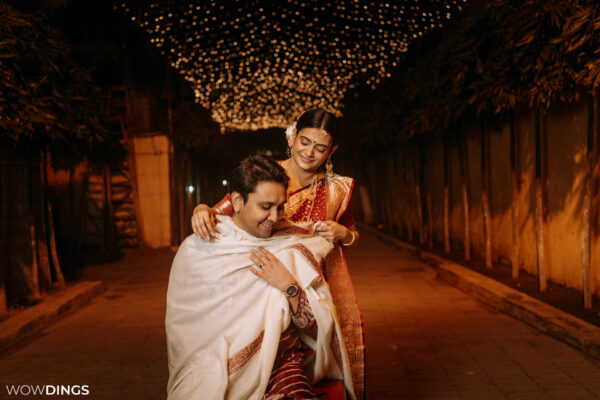 traditional Bengali couple portraits