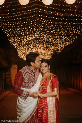 couple at burdwan rajbari vijay mahal