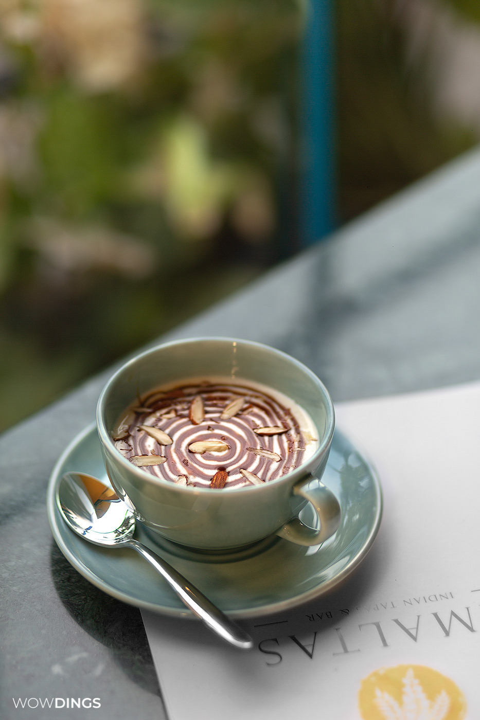 salted caramel kheer Amaltas Cafe food photography