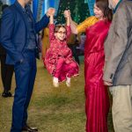 Children having fun at Muslim wedding actress Sarah Hashmi Delhi