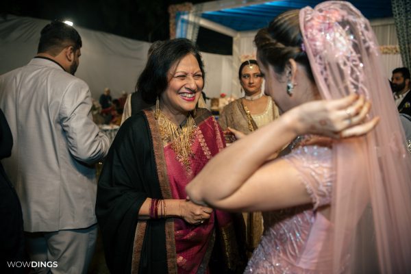 anjali raina attending a muslim wedding in delhi
