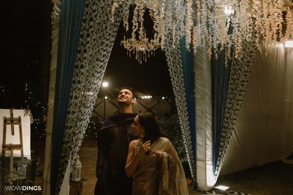 Actor Rudraksh thakur at a celebrity wedding in delhi