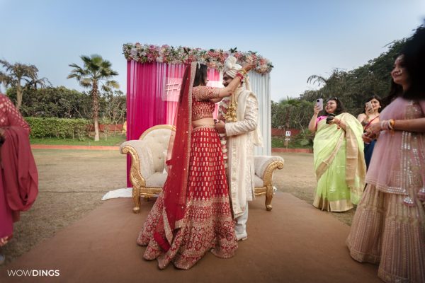 barmala in indian wedding