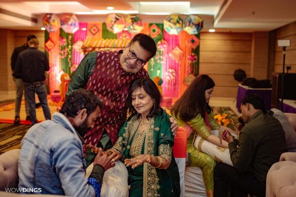 Mehendi in indian wedding