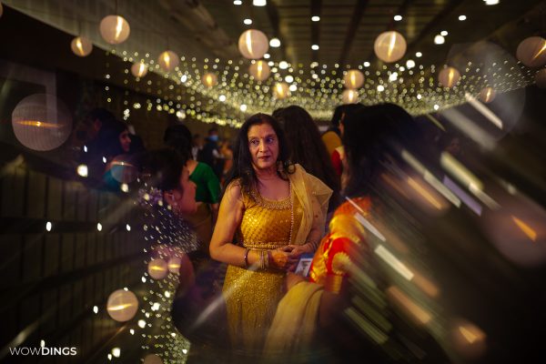 people dancing at a delhi wedding sangeet ceremony candid photography