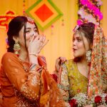 Beautiful Muslim Bride in haldi