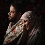 muslim family portrait in a wedding in delhi