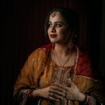 muslim family portrait in a wedding in delhi