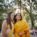 Bride in yellow saree, Cross culture wedding photography in kolkata by wowdings