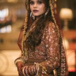 muslim bride in wedding day