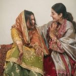 muslim bride wearing traditional attire