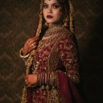 muslim bride in wedding day
