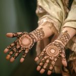 Mehendi ceremony of a muslim wedding