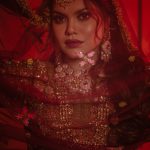 muslim bride in wedding day