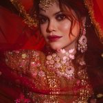muslim bride in wedding day
