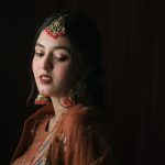 muslim bride wearing traditional attire