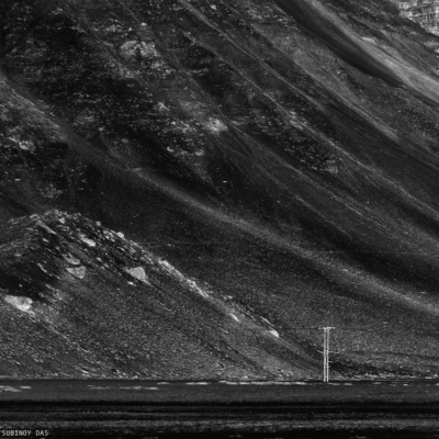 Black and white travel photography of Ladakh