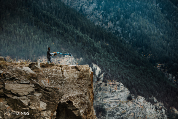 Destination Pre wedding Shoot in Kalpa by Wowdings, Himachal Pra