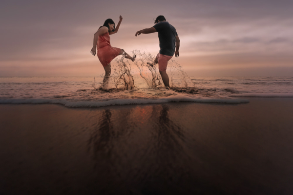 pre wedding photography at Goa Beach