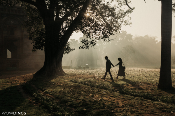 Pre-wedding photography in Lodhi garden