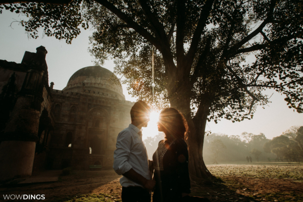Pre-wedding photography in Lodhi garden
