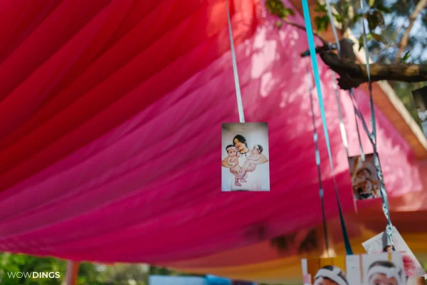 Delhi birthday party in daylight