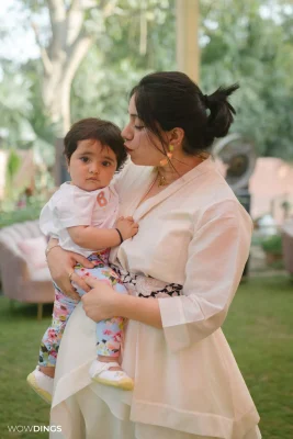 Delhi birthday party in daylight