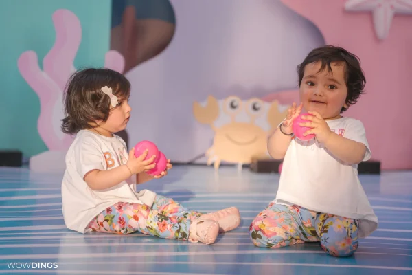 Delhi birthday party in daylight