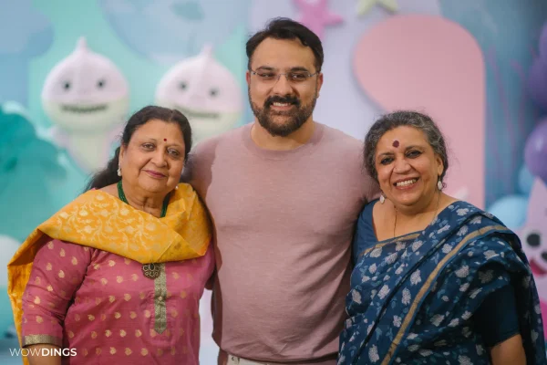 Delhi birthday party in daylight