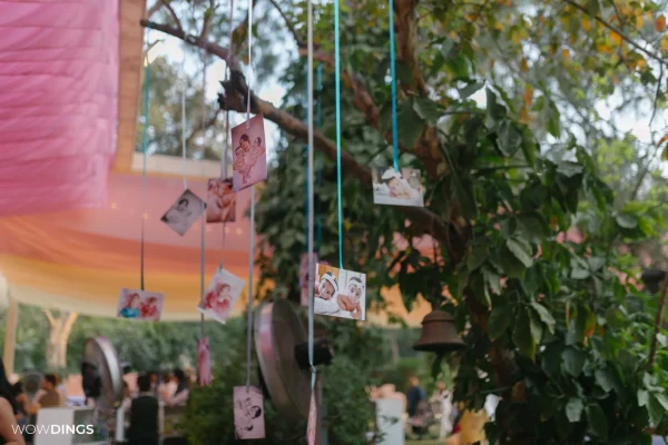 Delhi birthday party in daylight