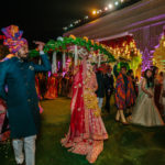 bride entry in garwali wedding