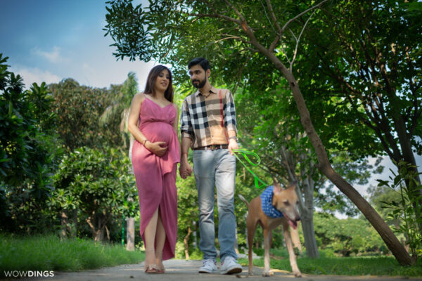 outdoor maternity photoshoot in Delhi
