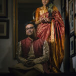 Bengali couple at heritage hotel of Kolkata