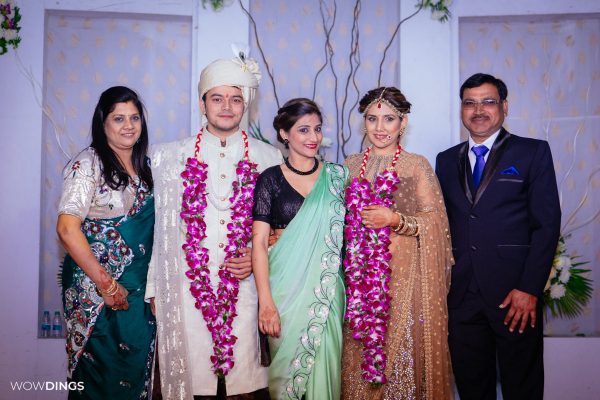 Yeadav family picture in dian weddings