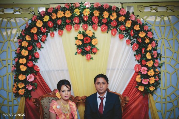 Chak-Long Marriage – bride and groom