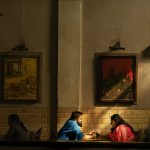 bengali couple photography in kolkata coffee house