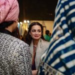 Diya Mirza at a Muslim wedding event in Delhi