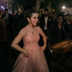 Beautiful actress Sarah Hashmi Dancing at her Wedding Sangeet/ Cocktail ceremony