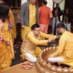 haldi ceremony tel baan manjha indian wedding rituals candid photography delhi
