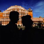 Pre-wedding photography at Hawa Mahal, jaipur
