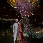 muslim bride and groom in a muslim wedding