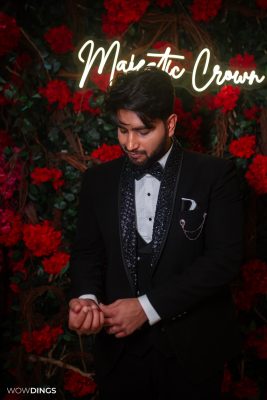muslim groom in a wedding event