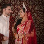 Bengali Bride and Italian groom, Cross culture wedding photography in kolkata by wowdings