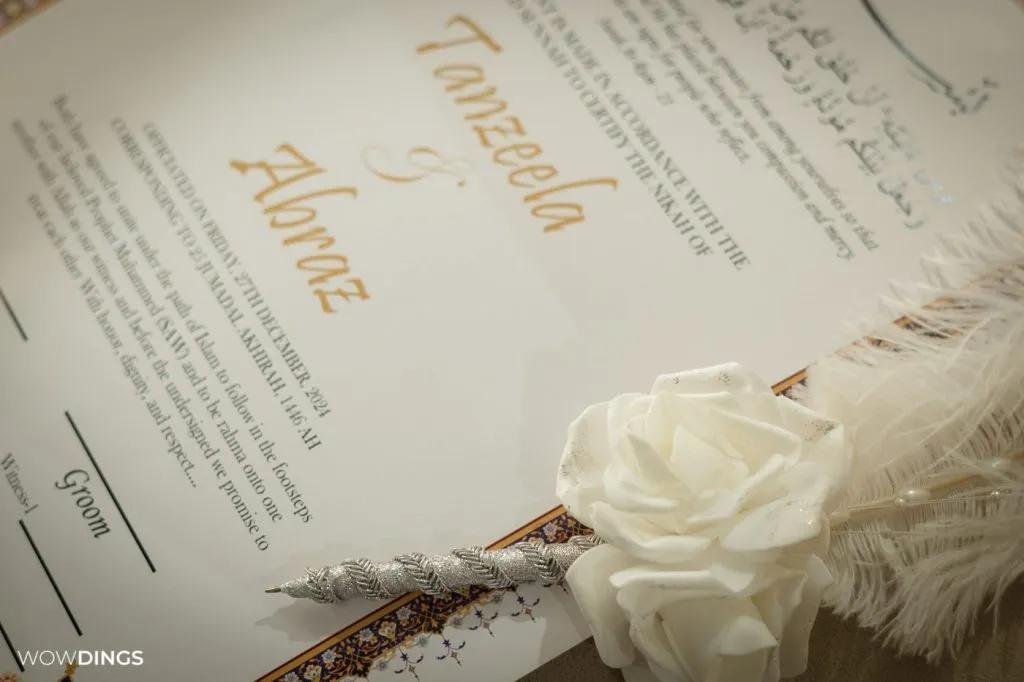 Nikaah: a muslim wedding photography blog 22 Muslim marriage contract document or nikaahnama.