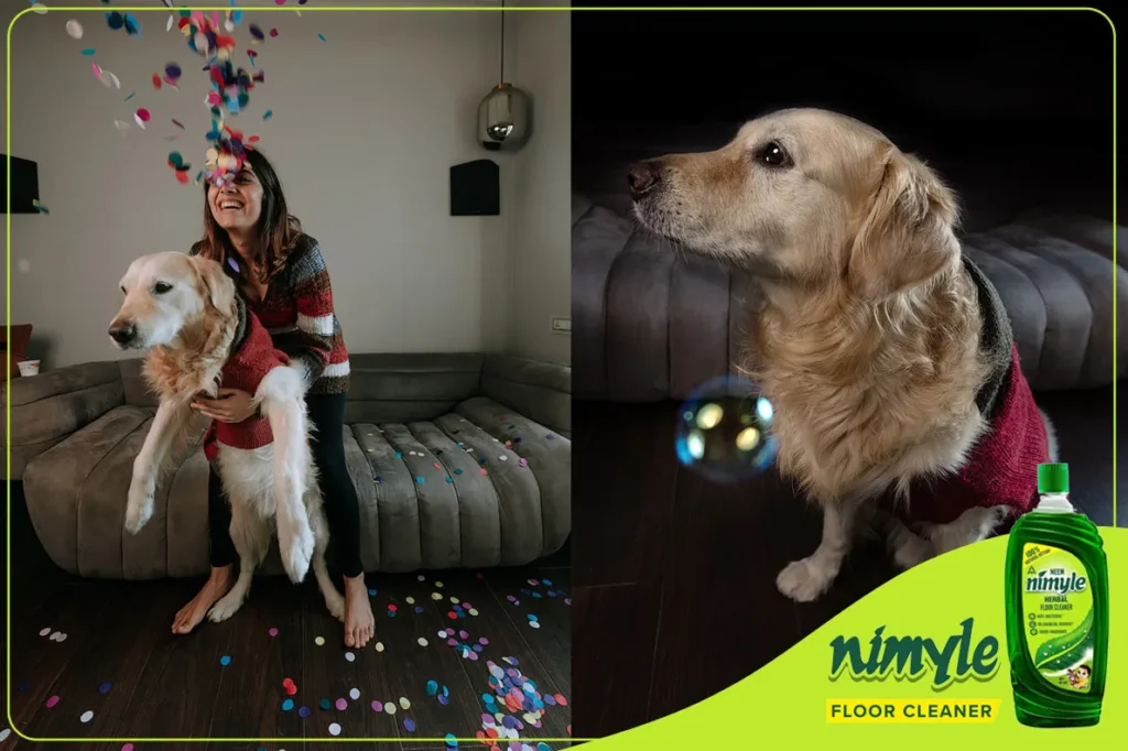 Delhi Pet Photography 45 Nimyle floor cleaner pet product photography Campaign SHOOT