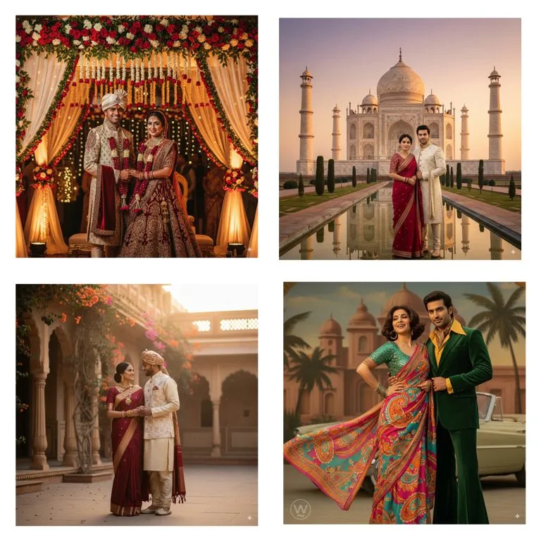 Viral Trend: Gemini AI Prompts 4 Retro-Style Couple Portraits with Gemini AI Prompts